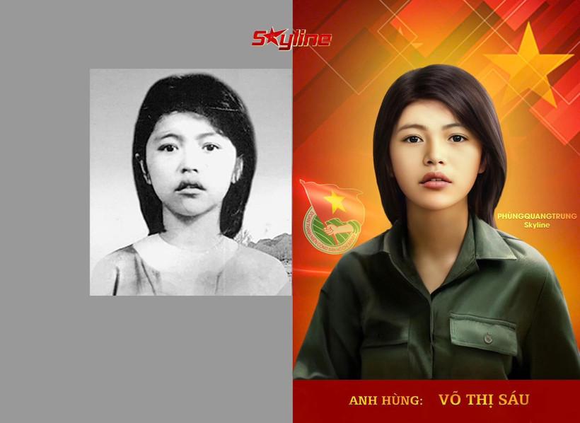 Công nghệ AI 'hồi sinh' hình ảnh những anh hùng thiếu niên của dân tộc 